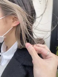 カット+カラー+インナーカラー🍊