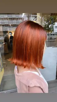 【R8年度高校卒業生限定】【平日限定】外国人風ブリーチカラー+オラプレックストリートメント