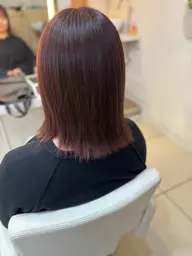 ブリーチ無しワンカラー🪄︎︎➕🎀Aujua🎀トリートメント✨️