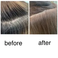 白髪染めカラー＆炭酸シャンプー＆トリートメント＆ブロー