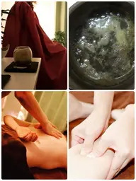 黄土よもぎ蒸し×全身オイルケア60分