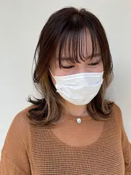 イヤリングカラー+1stepトリートメント