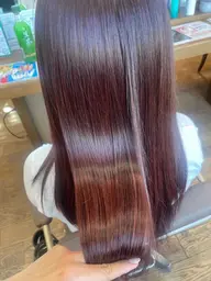 メンテナンスカット＋ストレートモデル