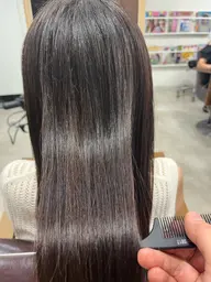 酸性ストレート+超音波トリートメント+メンテナンスカット付き💇♀️