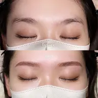 【眉毛ワックス➕毛並み揃える】¥4,500→¥4,000‼️