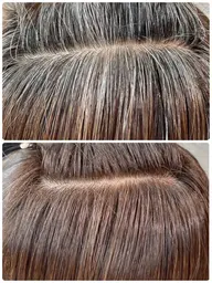 カット+白髪ぼかしカラー+インカラミトリートメント