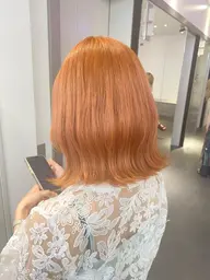 ❣️当日限定クーポン❣️ダブルカラー(ブリーチ+ワンカラー)➕選べるトリートメント