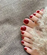 【FOOT】ワンカラー💅400色以上（新規様ソフトジェルオフ無料)