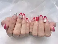 ★オフ無料★ 上品を纏う!美フォルム×ケア付フレンチ(クリアベース)