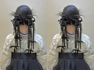 ヘアアレンジ🎀⟡.·