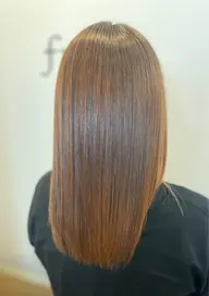 🪼カット+縮毛矯正   胸下ロング＋1000円 カットなし-3300円