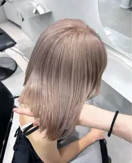 🔥ダメージ90%cut🔥ハイパーケアブリーチ+ツヤカラー