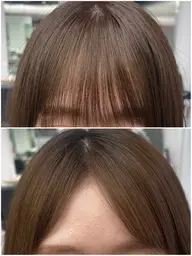 ☁️モデル特別価格☁️前髪の割れ、生え癖に悩んでる方オススメ！クロスパーマ⚠︎補足説明を必ずお読みください