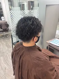 カット＋パーマ(ツイストスパイラルなどの特殊パーマは＋2000円)
