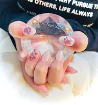 「人気No.3」💗シンプルミラーネイル「オフ込み」