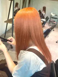 【人気】カット+ブリーチなしで叶える透明感ダブルカラー