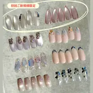 長さだし10本✨KIRAKIRA✨ネイルアート（オフなし）