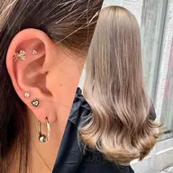 🎀耳ツボジュエリー+コテ巻きセット🎀