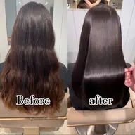 🫧新規のみ🫧酸性縮毛矯正＋カット＋髪質改善カラー＋バイカルテトリートメント