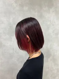 カット+デザインカラー＋2stepトリートメント　￥12900