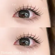 フラットマットラッシュ100本🔗(オフなし) 束感仕上げあり⛓️‍💥