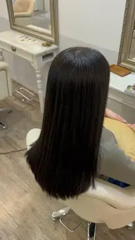 1回目🌟縮毛矯正、酸性ストレートパーマ (全頭、前髪のみ、リタッチのみ、その他部分あて)