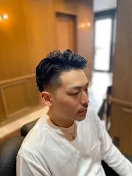 【ミニモ限定】メンズカット＋グレイカラー＋シェービング＋パック＋スパ　¥10600→¥7900