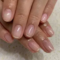 クリアジェルのみ仕上げ