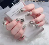 【チップ長さだし10本】ワンカラー＋パーツつけ放題¥11980→¥10500