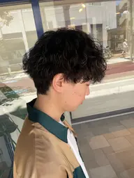 【🫧メンズ様限定🫧】カット＋トレンドパーマ(土日祝＋￥1100)