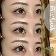 マツエク【ボリュームラッシュ】 100-120束 オフ別途料金