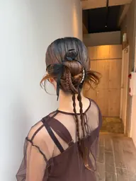 【カチモリ、タイト限定】お呼ばれ、二次会ヘアセット🎉（ライブ用はご利用不可）