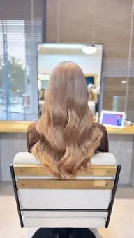 【ダブルカラー】カット＋ケアブリーチダブルカラー＋oggiottoフルステップトリートメント🫖