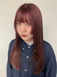 【新規限定！】全体ブリーチ＋艶カラー＋トリートメント￥24750→￥19800～