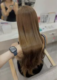 【3月限定価格】🧊🫧ブリーチなし透明感抜群カラー+髪質改善トリートメントHITA🧊🫧