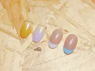 フレンチor グラデーション★新規or当店ソフトジェル付替オフ無料［4週間以内限定］