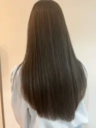 【新規50％off】 髪質改善縮毛矯正+超音波tr💐