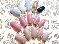 ご新規様クーポン!!パラジェル使用☆20種類から選べるジェルデザインコース(オフなし)¥5500