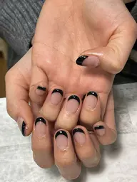 他店オフ　フレンチネイル