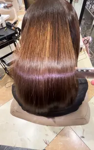 強いクセやブリーチ毛も対応!最高級髪質改善美髪ストレート縮毛矯正極+カット+美髪ケアトリートメント