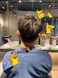 「ブリーチなし」 全体カラー