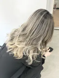 カット+バレイヤージュ