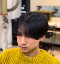 【3月新規様限定価格ナチュラル縮毛矯正】メンズカット+美髪縮毛矯正+トリートメント