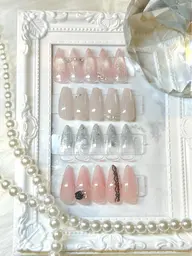 シンプルトレンド・ワンホン・韓国ネイル🌷⋆˚ʚɞ