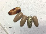 【デザイン指定練習モデル】べっ甲ネイルデザイン¥1580🤍写真のデザインになります!カラー変更OK✨