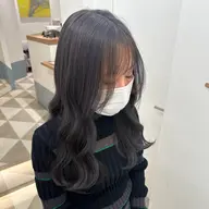 前髪パーマ🫧+ワンカラー+トリートメント