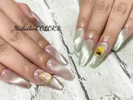 【長さ出し10本】マグネットネイル💅 町田駅🚃