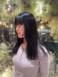 ⚪️\早朝限定☀️/今流行りのレイヤー(韓国風、ワンホン)カット💇🏼♀️+2stepトリートメント付き💫