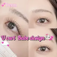 【💘】まつげパーマ¥3900