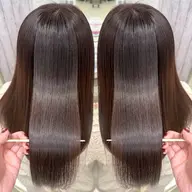 【🍁カラーのダメージが気になる方へ🍁】✨前髪カット➕髪質改善 暗髪カラー➕トリートメント✨️